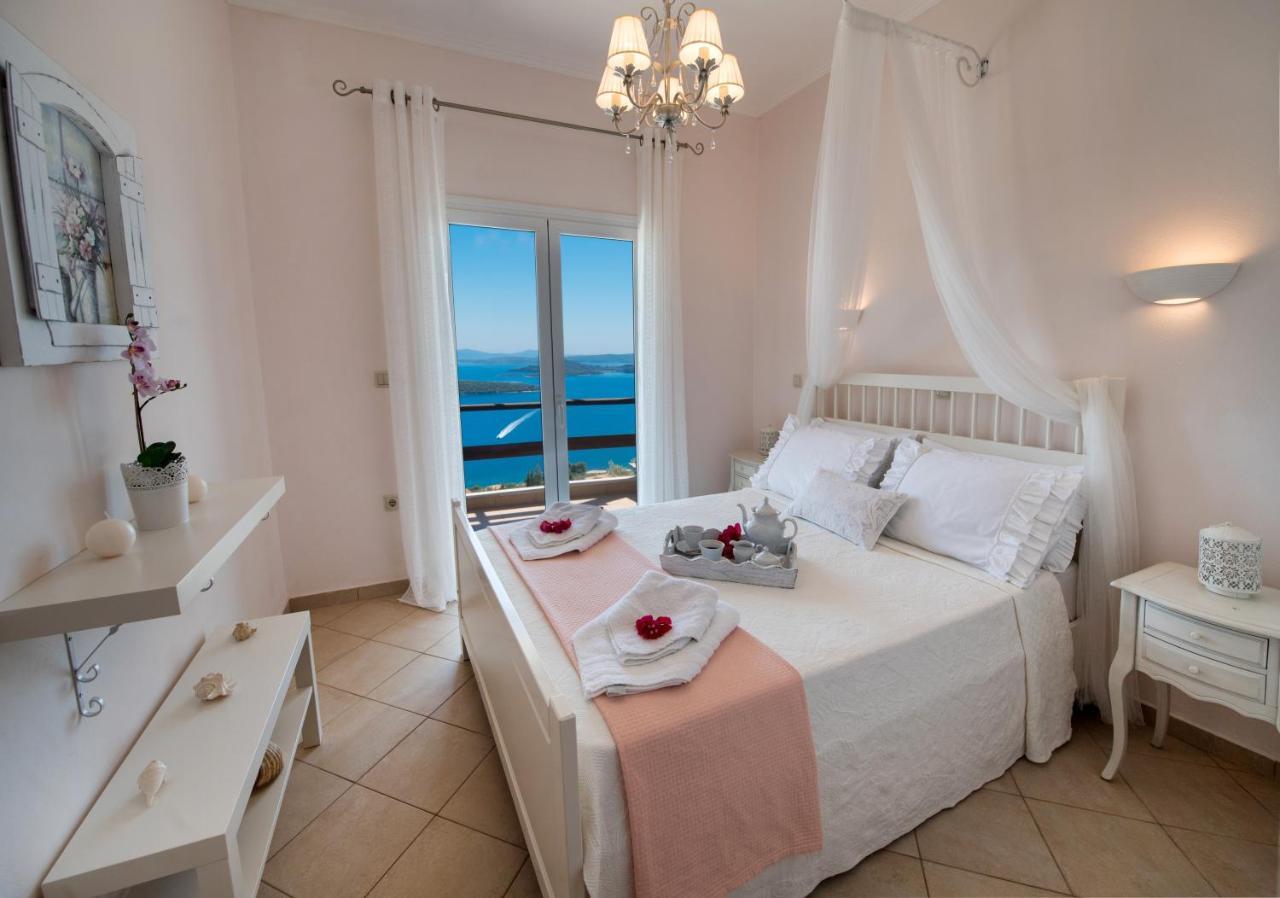 Villa Pasithea - Breathtaking Seaviews, Infinity Pool, Privacy, Close To The Beach Nydri  Exterior foto